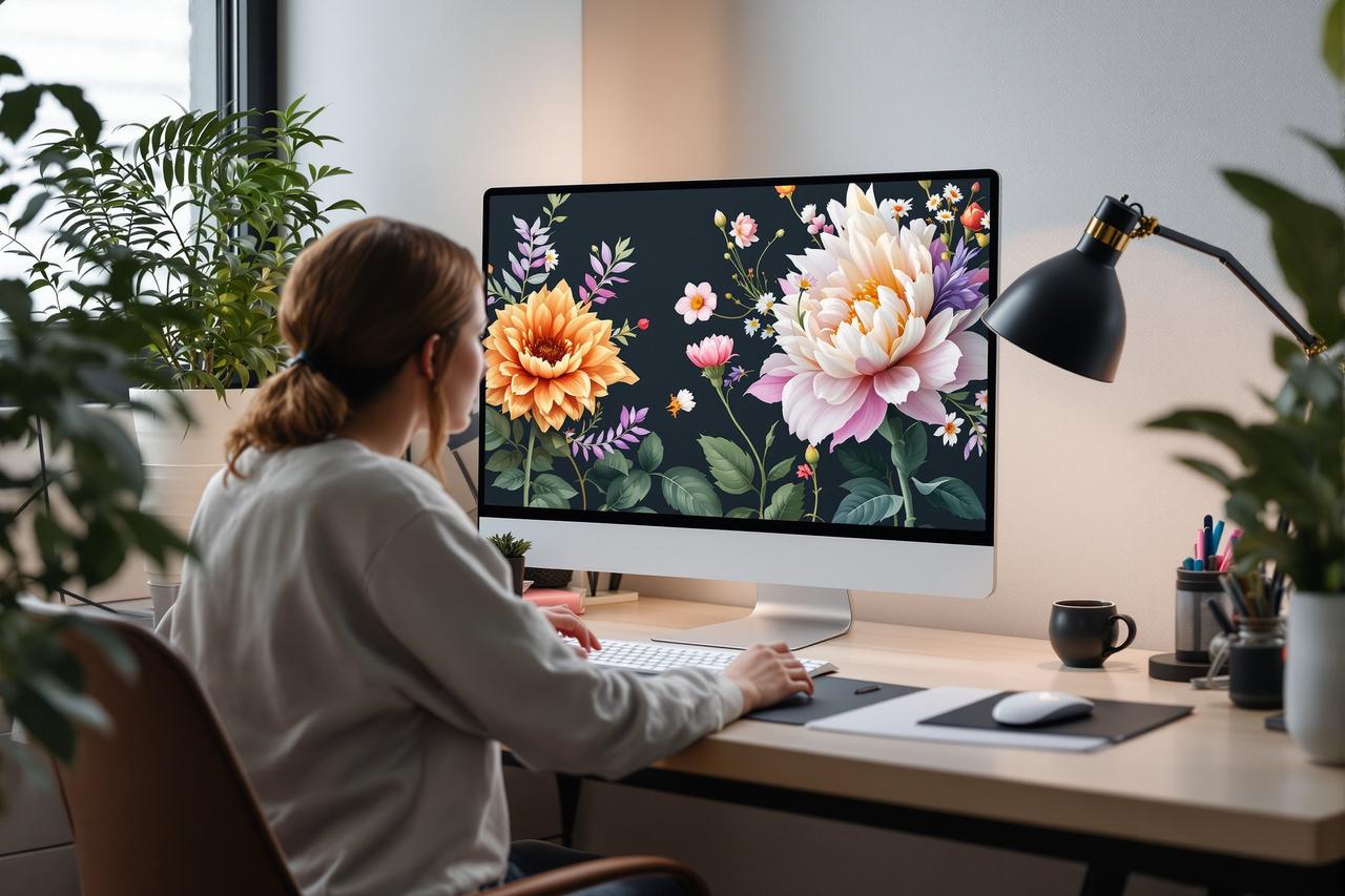 数字花园的CG工作流